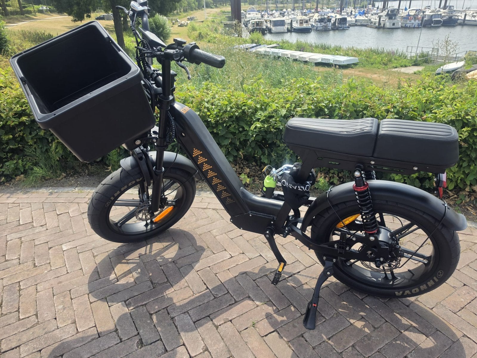 Fatbike d50 nieuw, Zo goed als nieuw, 59 cm of meer, 50 km per accu of meer, Ophalen