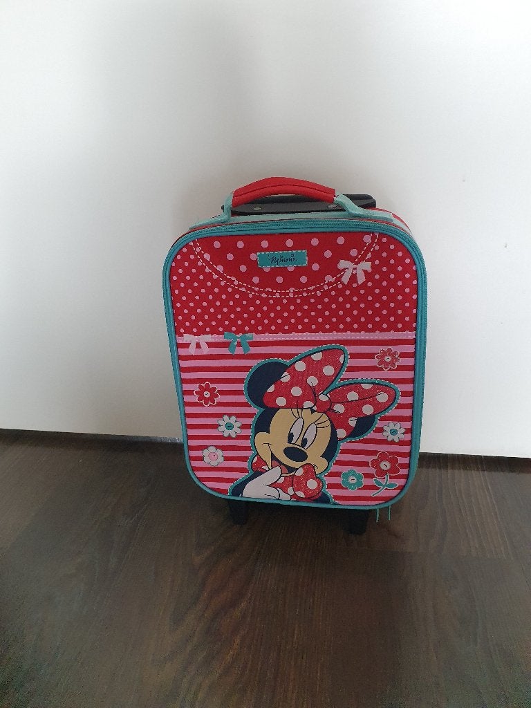 Kinder rolkoffer €2 Minie Mouse, Ophalen, Overige materialen, Wieltjes, 50 tot 60 cm