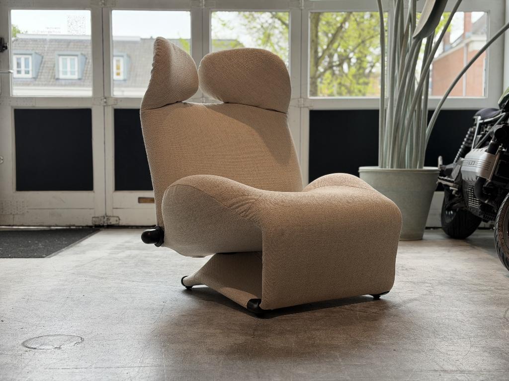 Cassina 111 Wink in nieuwstaat, Ophalen, 100 tot 125 cm, Zo goed als nieuw, Stof