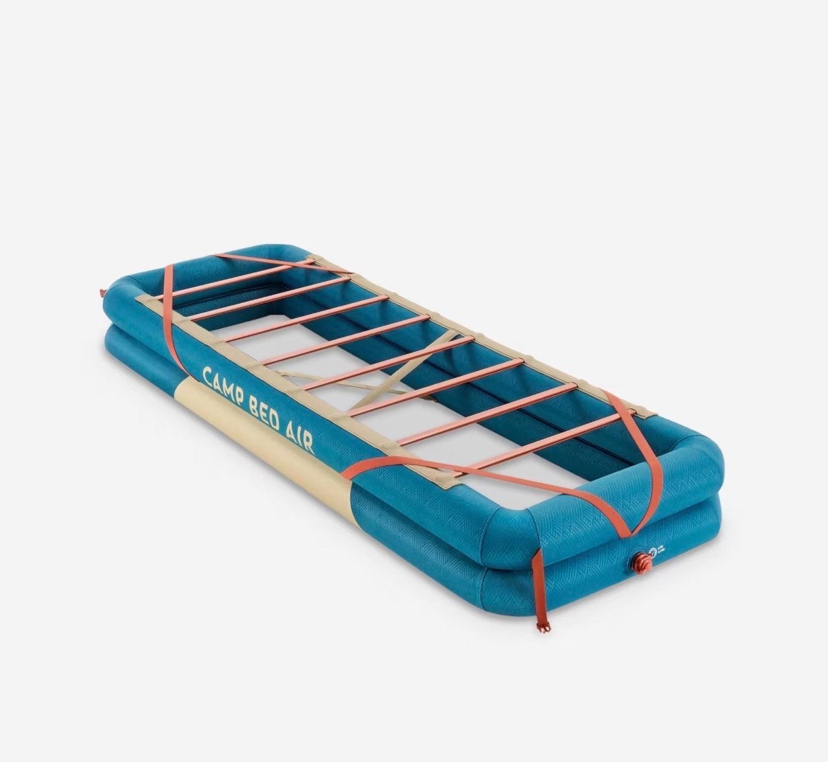 Quechua Veldbed Camp Bed Air opblaasbaar 1-persoons, Caravans en Kamperen, Ophalen of Verzenden, Zo goed als nieuw, 1-persoons