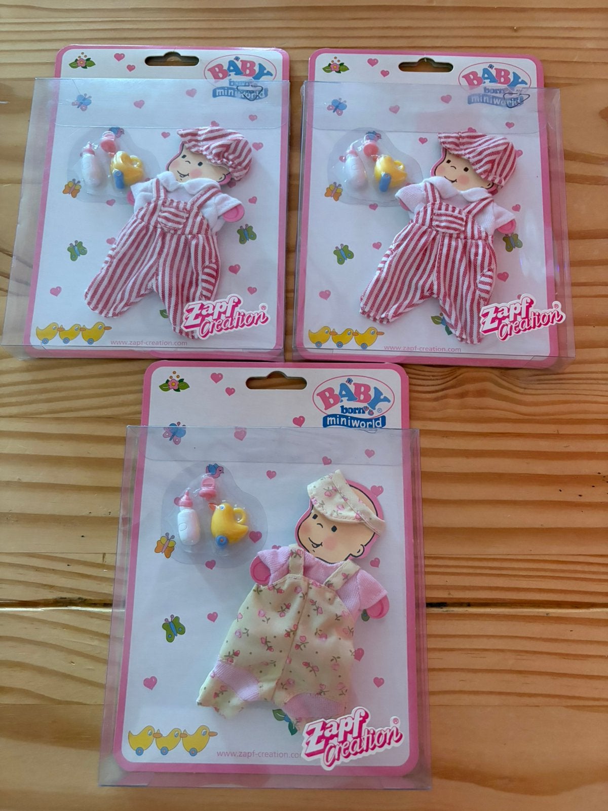 Baby Born Miniworld Kleding Setjes - Nieuw, Kinderen en Baby's, Ophalen of Verzenden, Nieuw, Babypop