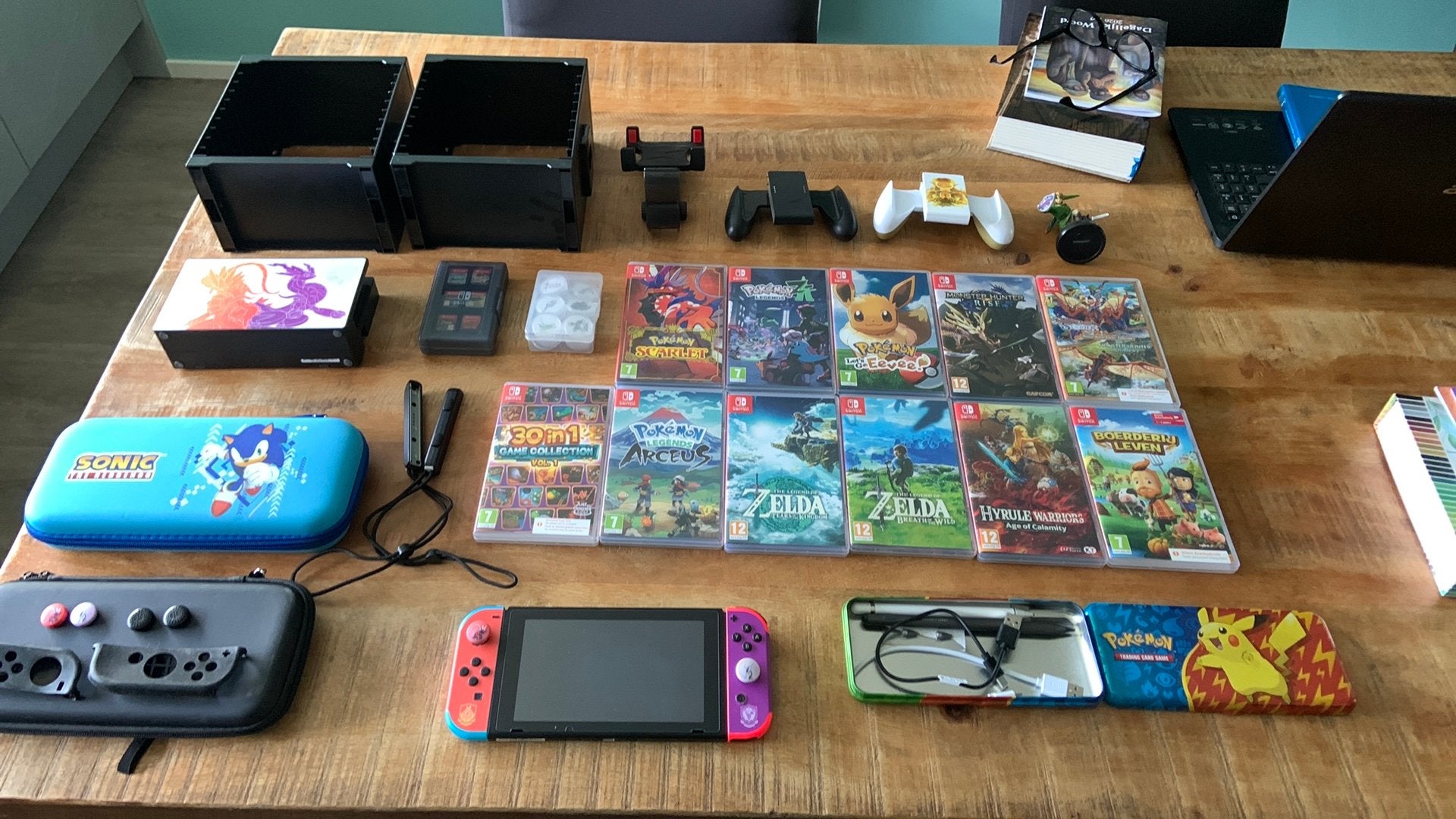 Nintendo switch pakket, Ophalen, Zo goed als nieuw, Switch Original
