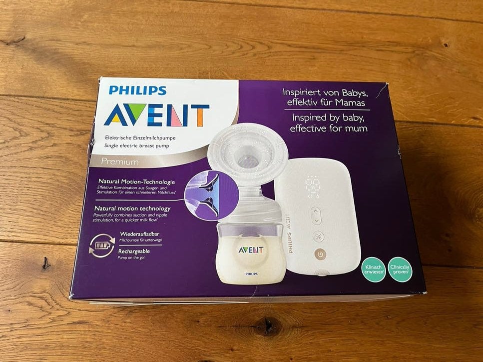 Philips Avent Borstkolf, Flessenwarmer, Flessen & Droogrek, Borstkolf, Zo goed als nieuw, Draadloos, Philips Avent