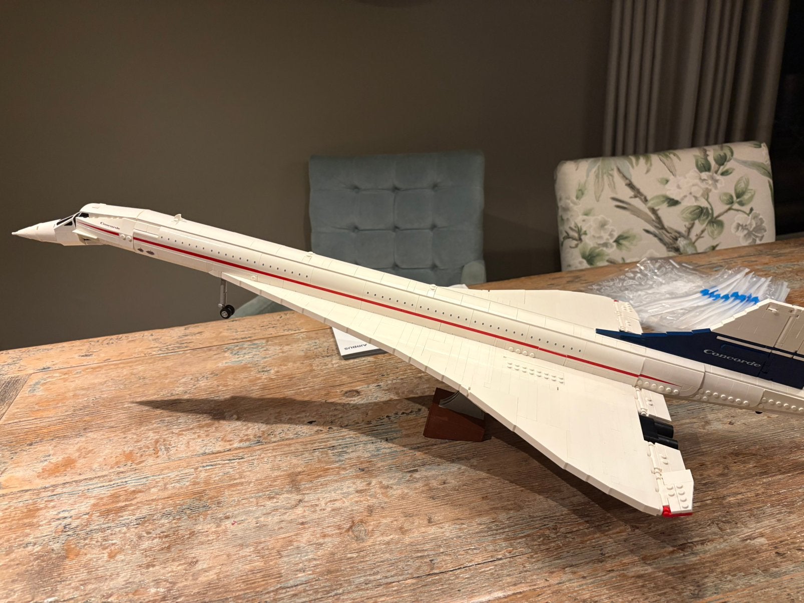 Lego Concorde 10318, Ophalen of Verzenden, Zo goed als nieuw