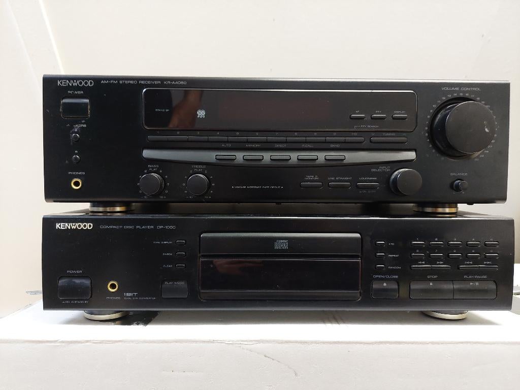 Kenwood tuner/receiver plus CD-speler, Gebruikt, Losse componenten, Cd-speler, Ophalen