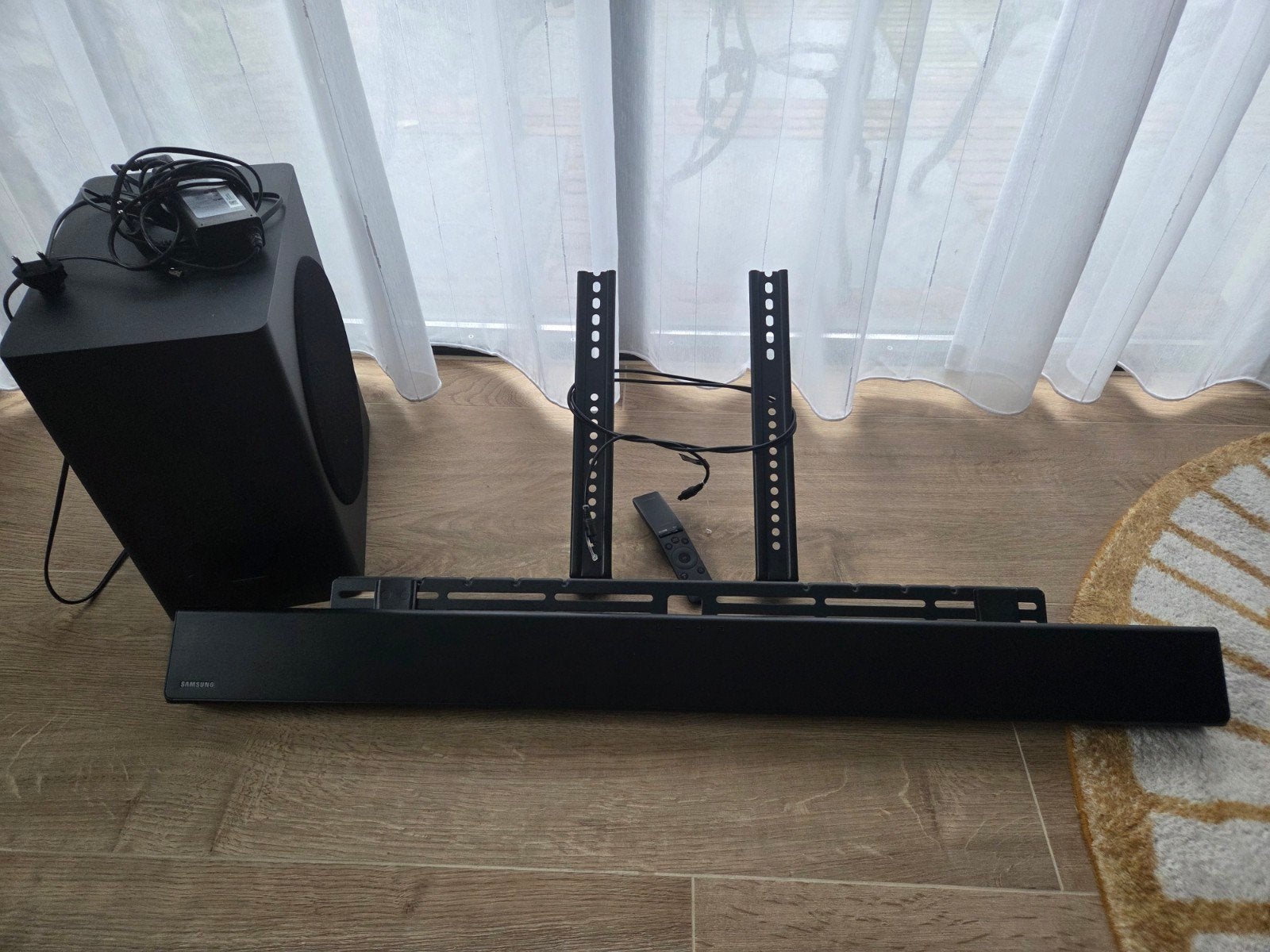 Samsung HW-T650XN Soundbar met draadloze subwoofer, Ophalen, Bluetooth, Zo goed als nieuw