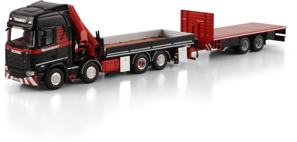 Mammoet Scania R highline 8x2 + crane + 2axle trailer WSI, Ophalen of Verzenden, Nieuw, Bus of Vrachtwagen, Wsi