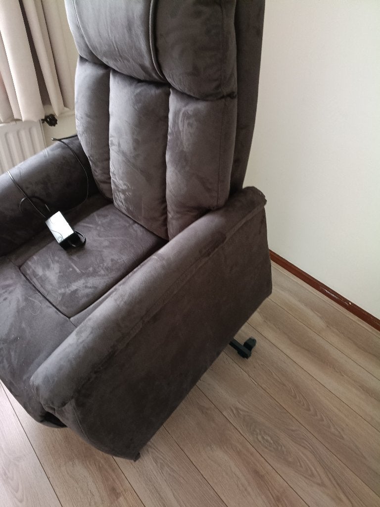 Sta op stoel, Huis en Inrichting, Ophalen, Minder dan 75 cm, Zo goed als nieuw, Stof