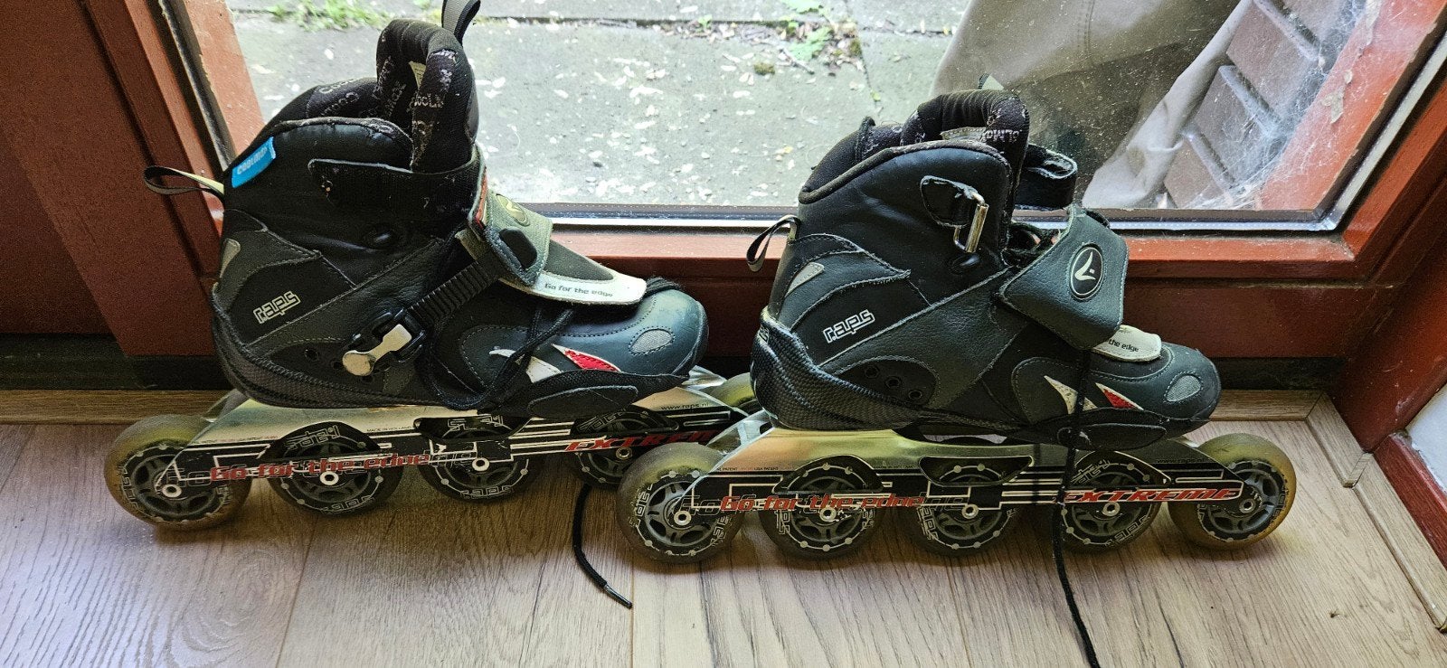 Skeelers Raps, maat 38, 5 wielen, Ophalen of Verzenden, Gebruikt, Inline skates 5 wielen, Overige merken
