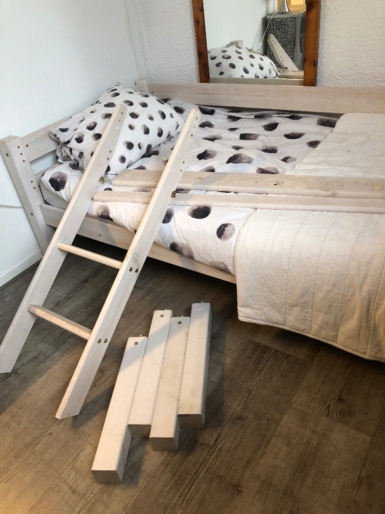 Eenpersoons bed/ hoogslaper, Ophalen, Gebruikt, Hoogslaper