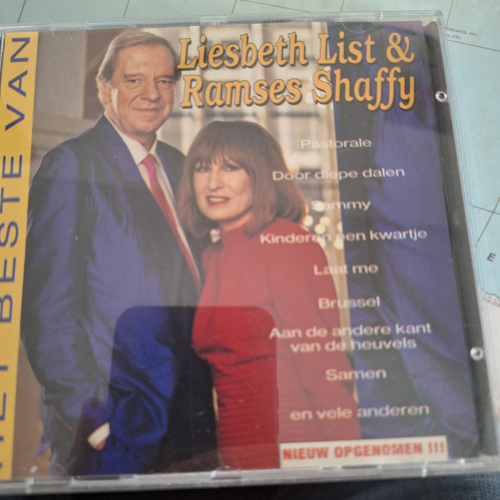 Het Beste Van Liesbeth List & Ramses Shaffy CD, Gebruikt, Ophalen of Verzenden, Levenslied of Smartlap, Inclusief boekje