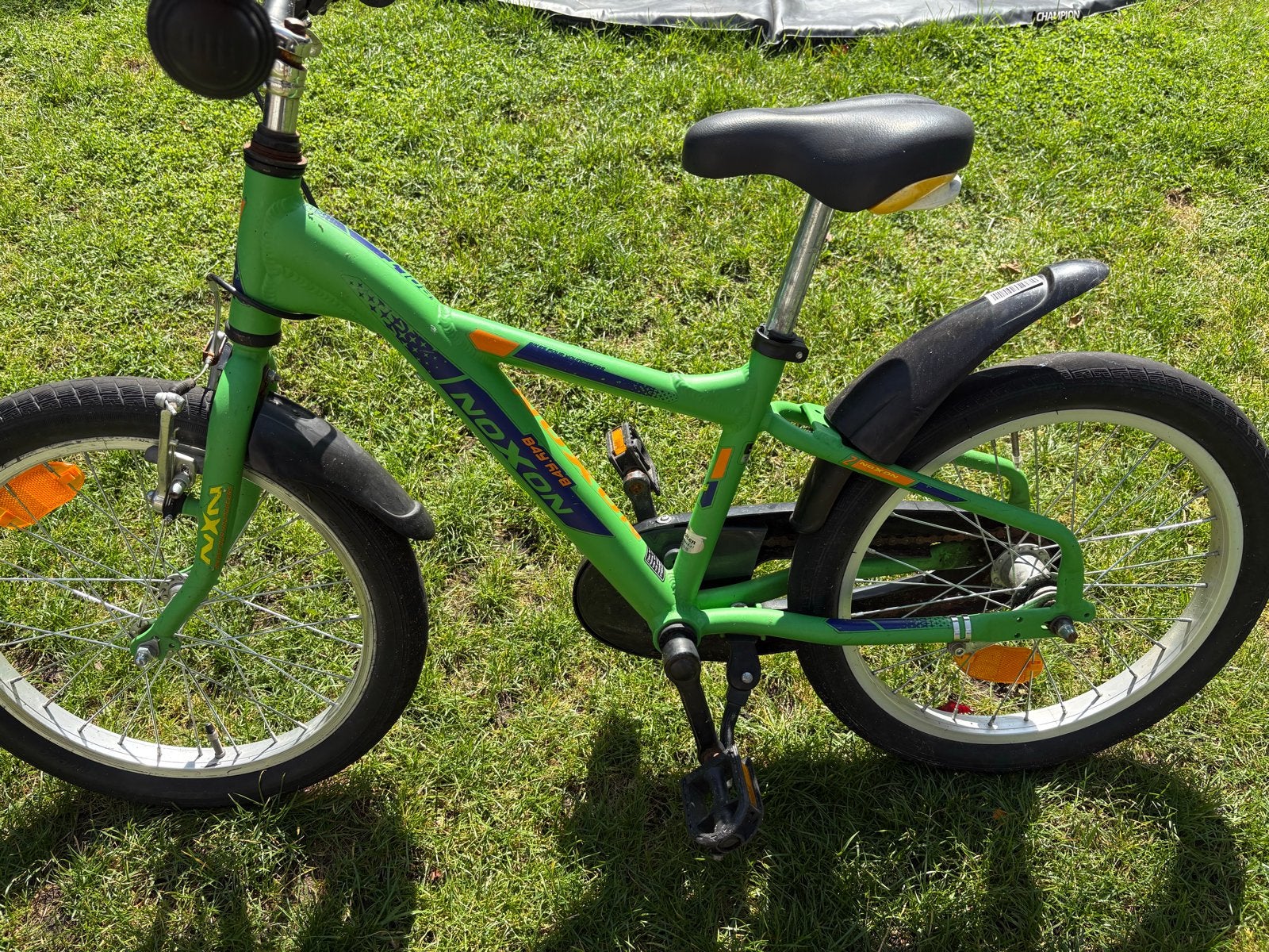 Noxon B4y Kinderfiets 16 inch (5-7 jaar), Ophalen, Gebruikt, Velgrem, 16 tot 20 inch
