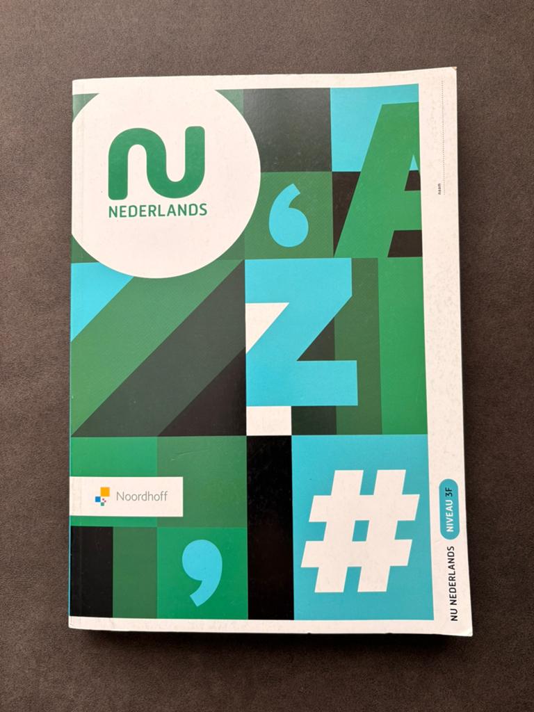 NU Nederlands leerwerkboek Noordhoff - Niveau 3F, Boeken, Ophalen of Verzenden, Zo goed als nieuw, Overige niveaus, Nederlands