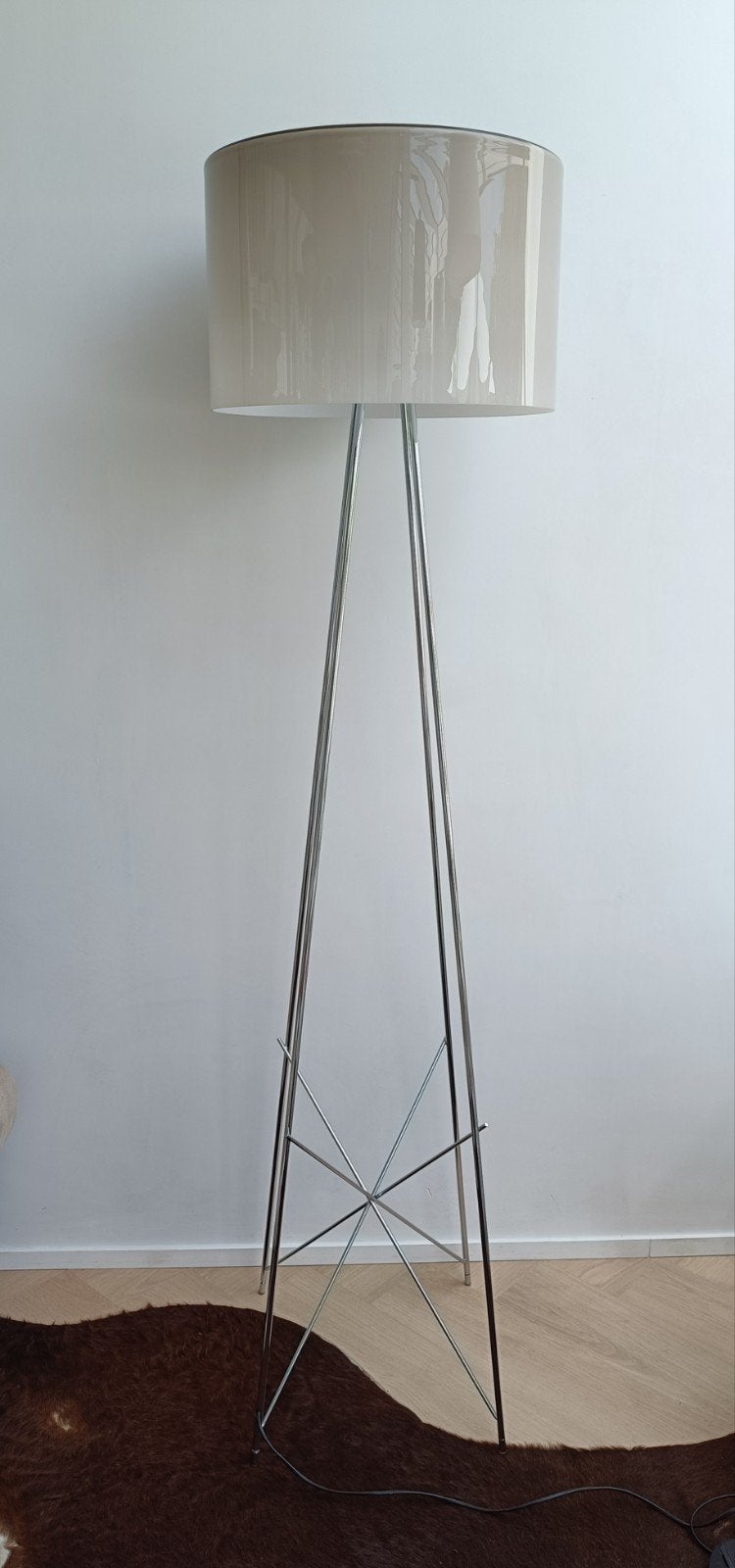 Flos Ray F vloerlamp – glas uitvoering, Ophalen, Zo goed als nieuw, Glas, 150 tot 200 cm