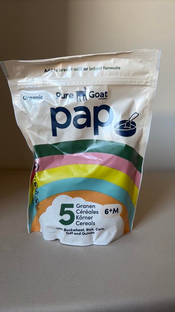 Pure goat pap 6+ maanden, Ophalen of Verzenden, Zo goed als nieuw