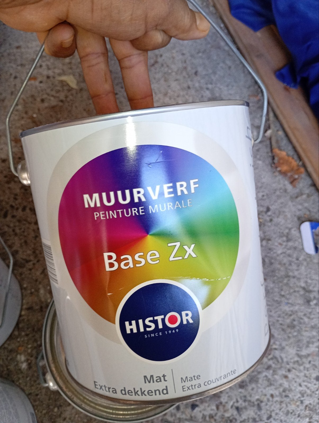Mat verf binnen..2,5 liter, Ophalen of Verzenden, Nieuw