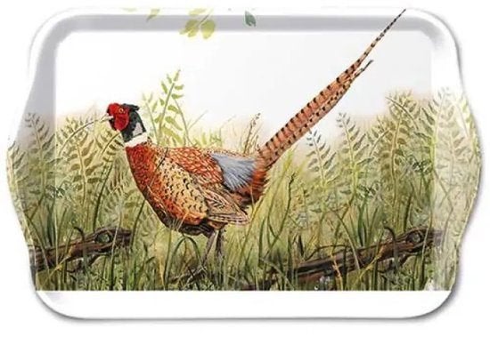 Dienblaadje "Glorious pheasant", Ophalen, Ambiente, Nieuw, Nvt
