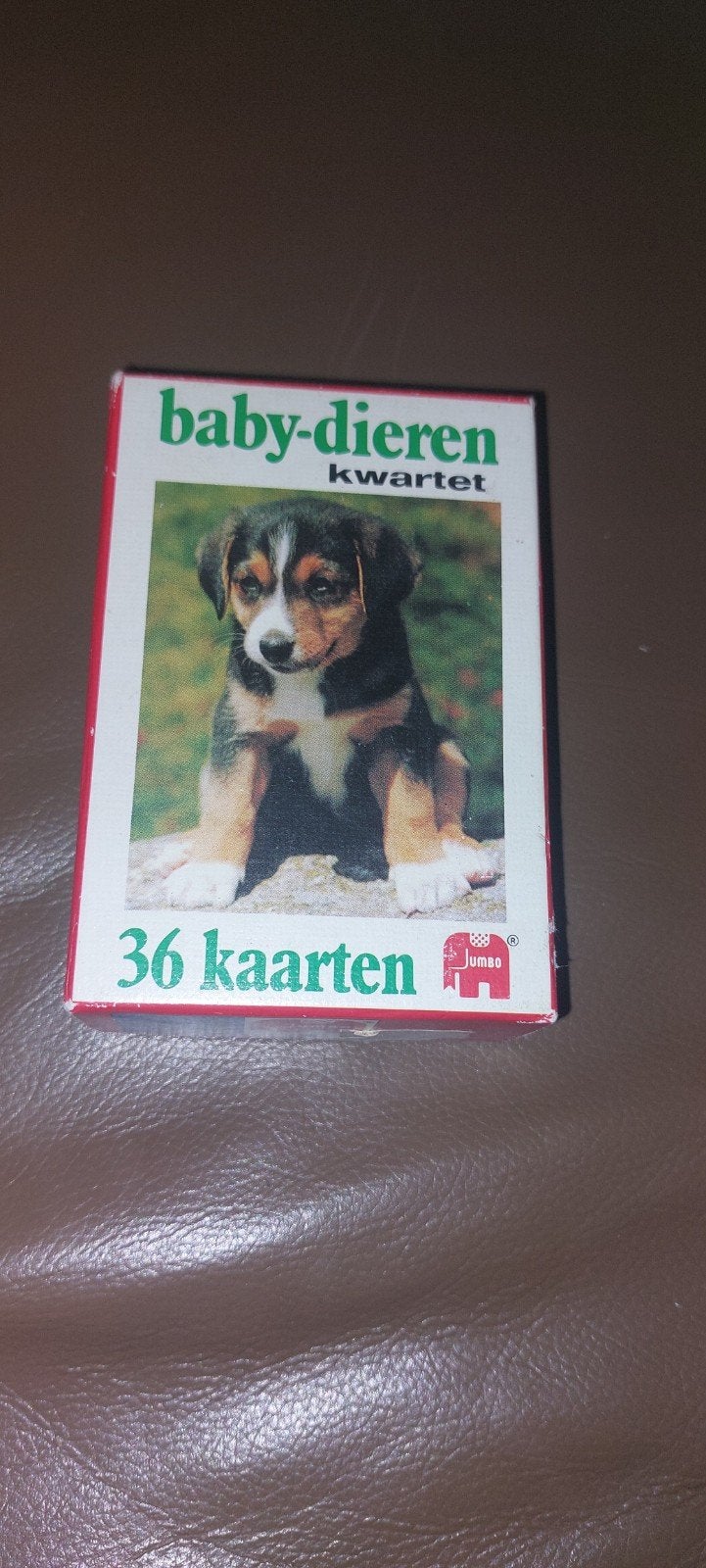 Baby-dieren kwartetspel van Jumbo - 36 kaarten, Hobby en Vrije tijd, Drie of vier spelers, Ophalen of Verzenden, Gebruikt, Jumbo