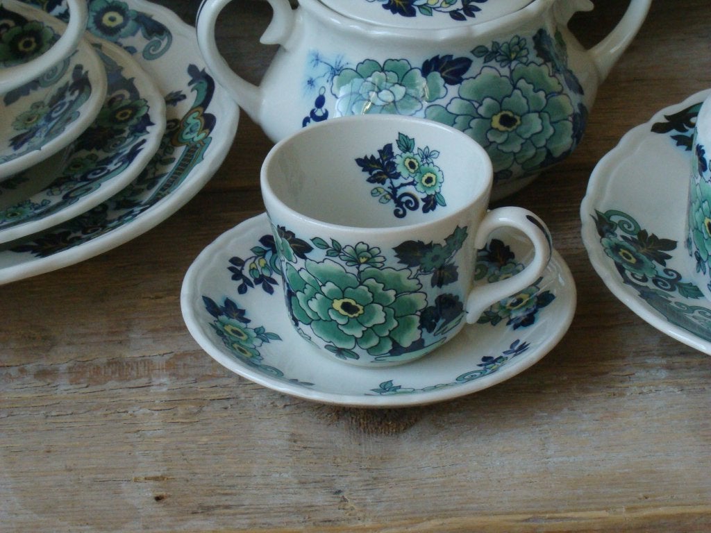 Servies, engels, Bursley Pottery HAREWOOD, puntgaaf, Ophalen of Verzenden