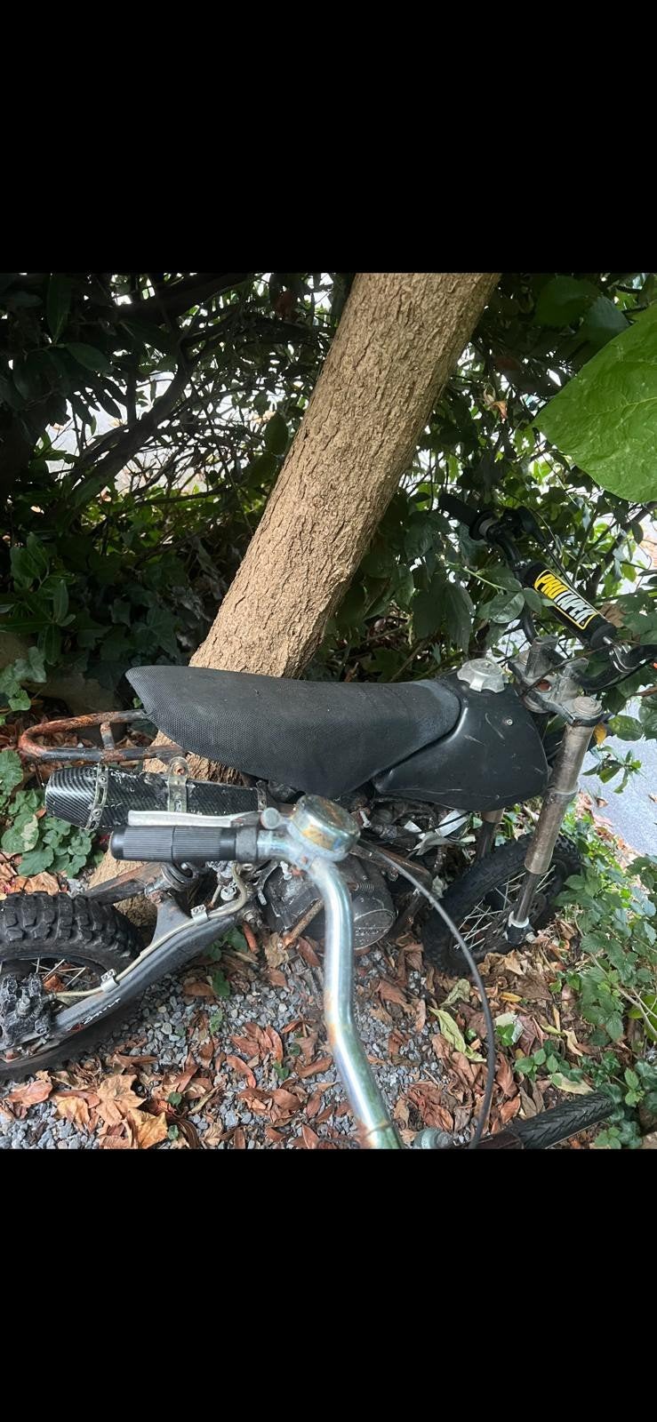 Pitbike crossmotor 125cc project - Loopt met benzine, Fietsen en Brommers, Minibikes, Midibikes en Pitbikes, Ophalen of Verzenden