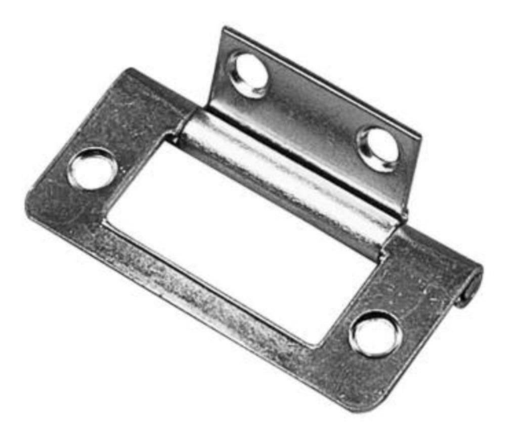 Vlak kastscharnier verzinkt, Ophalen of Verzenden, Nieuw