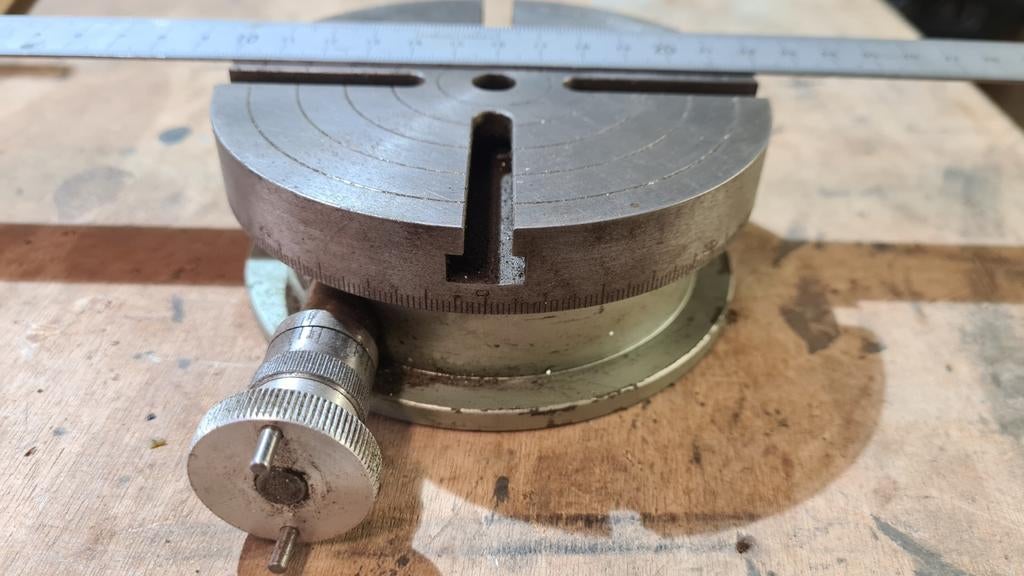 Draaibare freesplaat voor precisiewerk, Doe-het-zelf en Verbouw, Gereedschap | Freesmachines, Gebruikt, Onbekend, Overige soorten