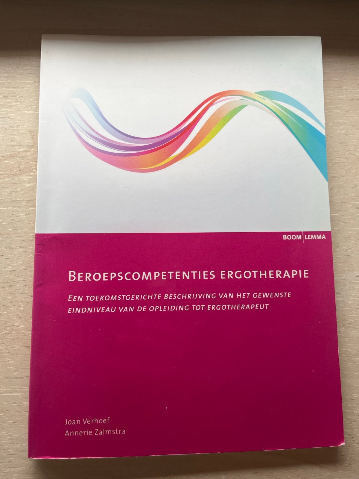 Beroepscompetenties Ergotherapie - Joan Verhoef, Ophalen of Verzenden, Gamma, Zo goed als nieuw, HBO