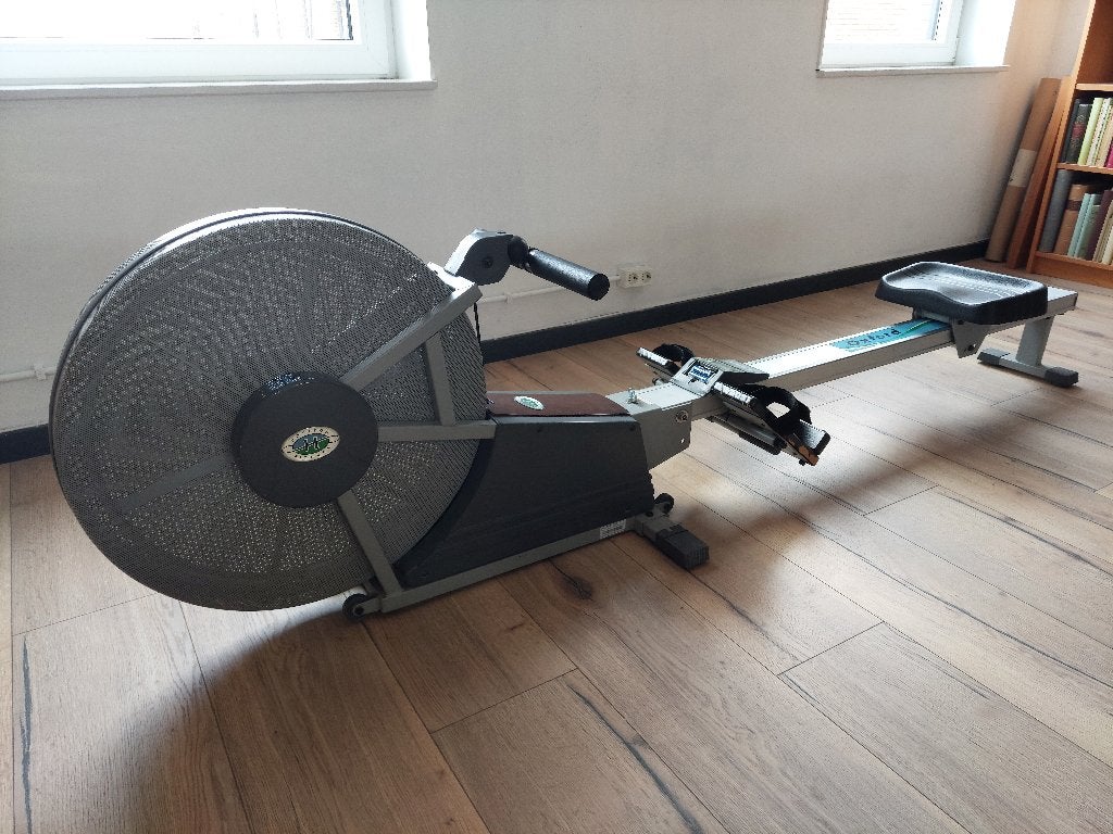roeitrainer, roeimachine, 1e generatie Horizon Oxford Rower, Ophalen, Gebruikt, Metaal, Roeitrainer