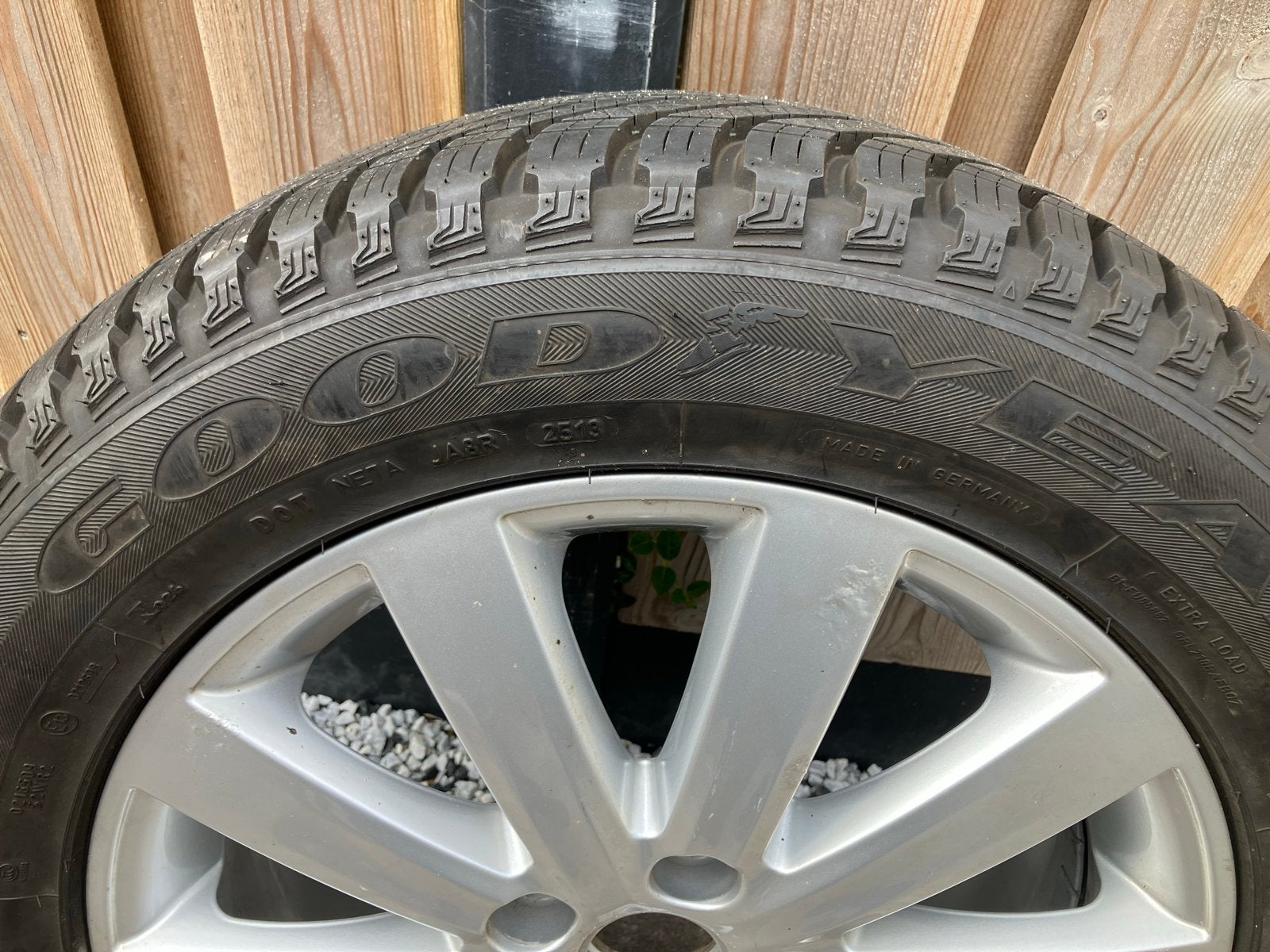 Goodyear Vector 4Seasons Gen-2 band met velgen 235/55R17, Ophalen, Banden en Velgen, 17 inch, 235 mm