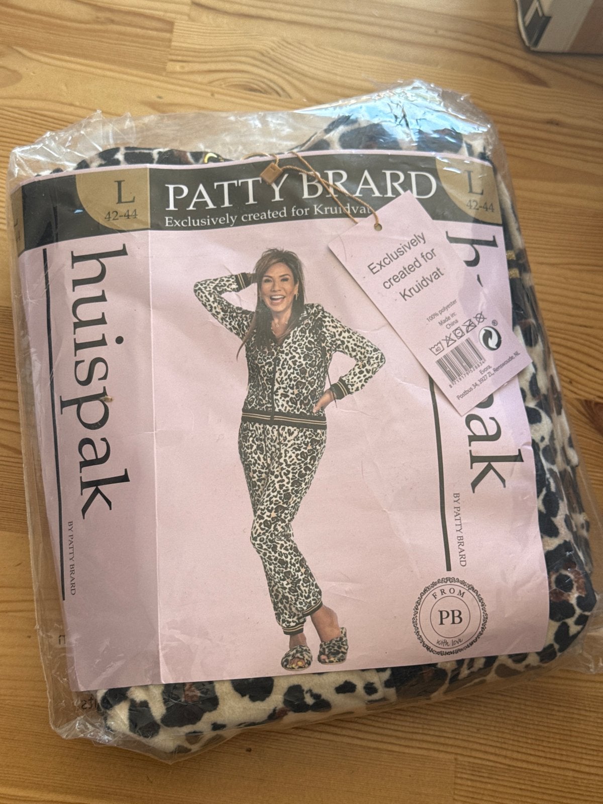 Patty Brard Huispak - Panterprint Maat L (42-44), Ophalen of Verzenden, Nieuw, Maat 42/44 (L), Overige kleuren
