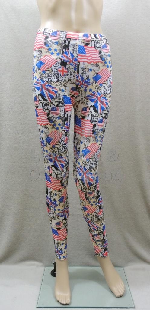 Legging Verenigde Staten One Size (322), Legging, Overige kleuren, Nieuw, Ophalen of Verzenden