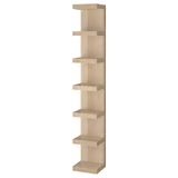 Ikea Lack wandrek - eikenkleur - Zo goed als nieuw, Ophalen, Met plank(en), Minder dan 50 cm, Zo goed als nieuw