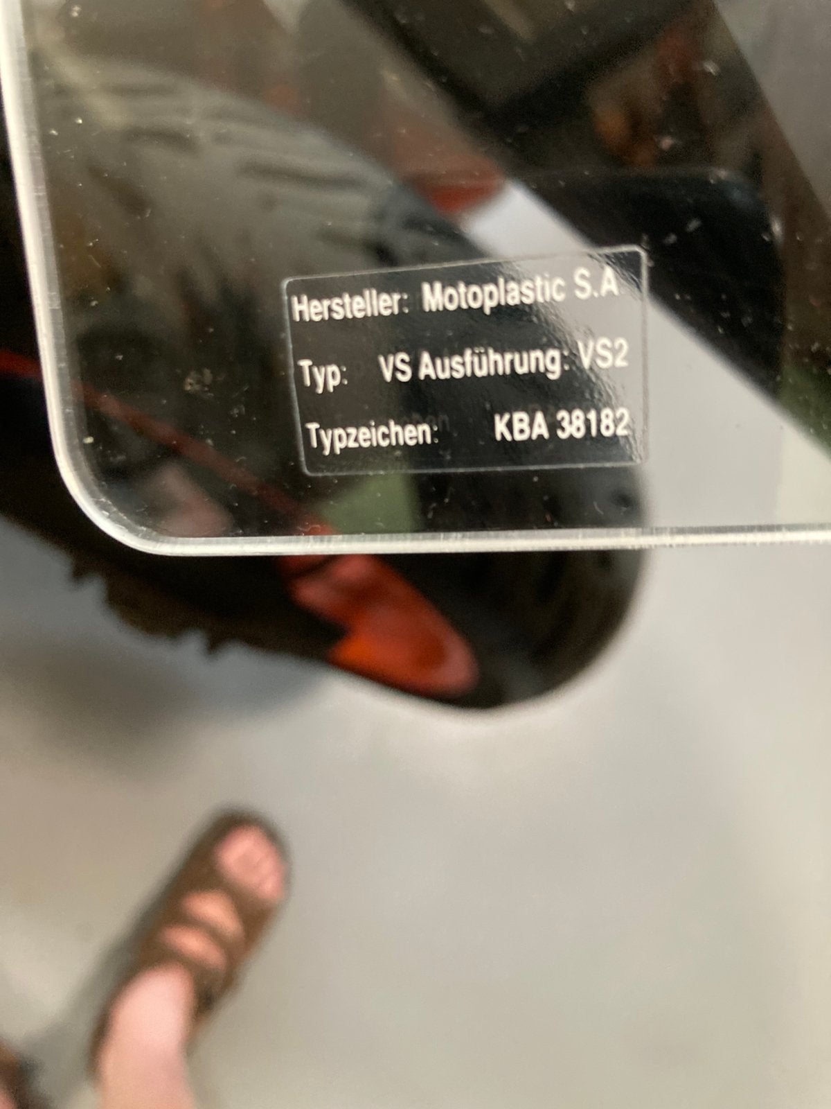 Puig toerscherm kba 38182, Ophalen, Zo goed als nieuw
