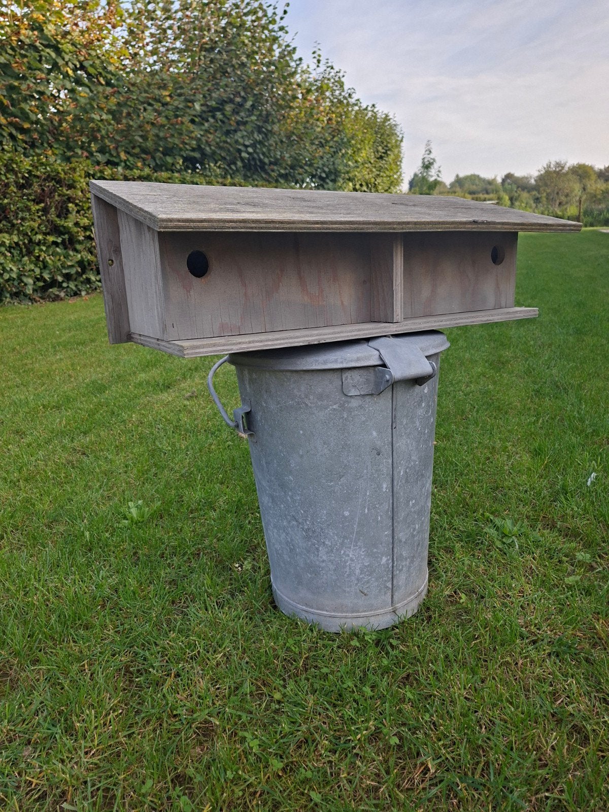 Gekeurde vogelhuisje. Gratis, Tuin en Terras, Ophalen, Gebruikt