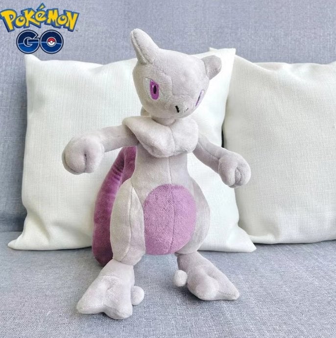 Pokemon grote knuffel Mewtwo (30cm), Ophalen of Verzenden, Nieuw, Overige typen