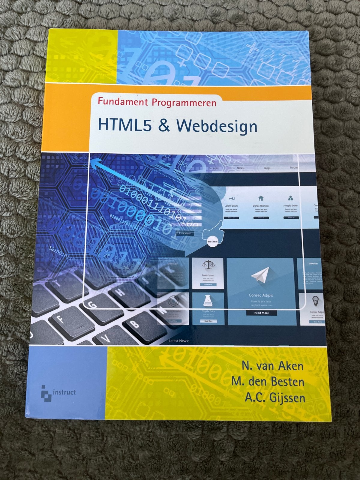 Fundament Programmeren: HTML5 & Webdesign, Ophalen of Verzenden, Beta, Zo goed als nieuw, MBO