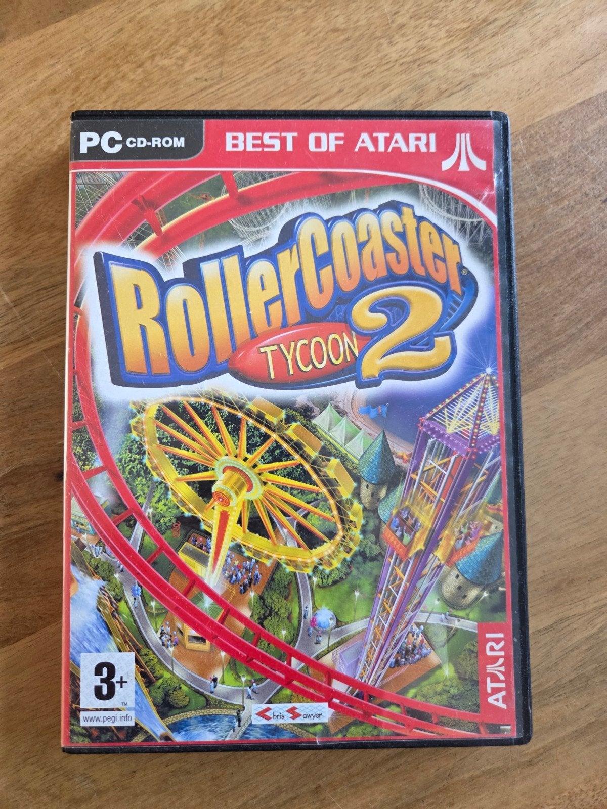 RollerCoaster Tycoon 2 PC CD-ROM - Best of Atari, Spelcomputers en Games, Games | Pc, Gebruikt, 1 speler, Ophalen of Verzenden
