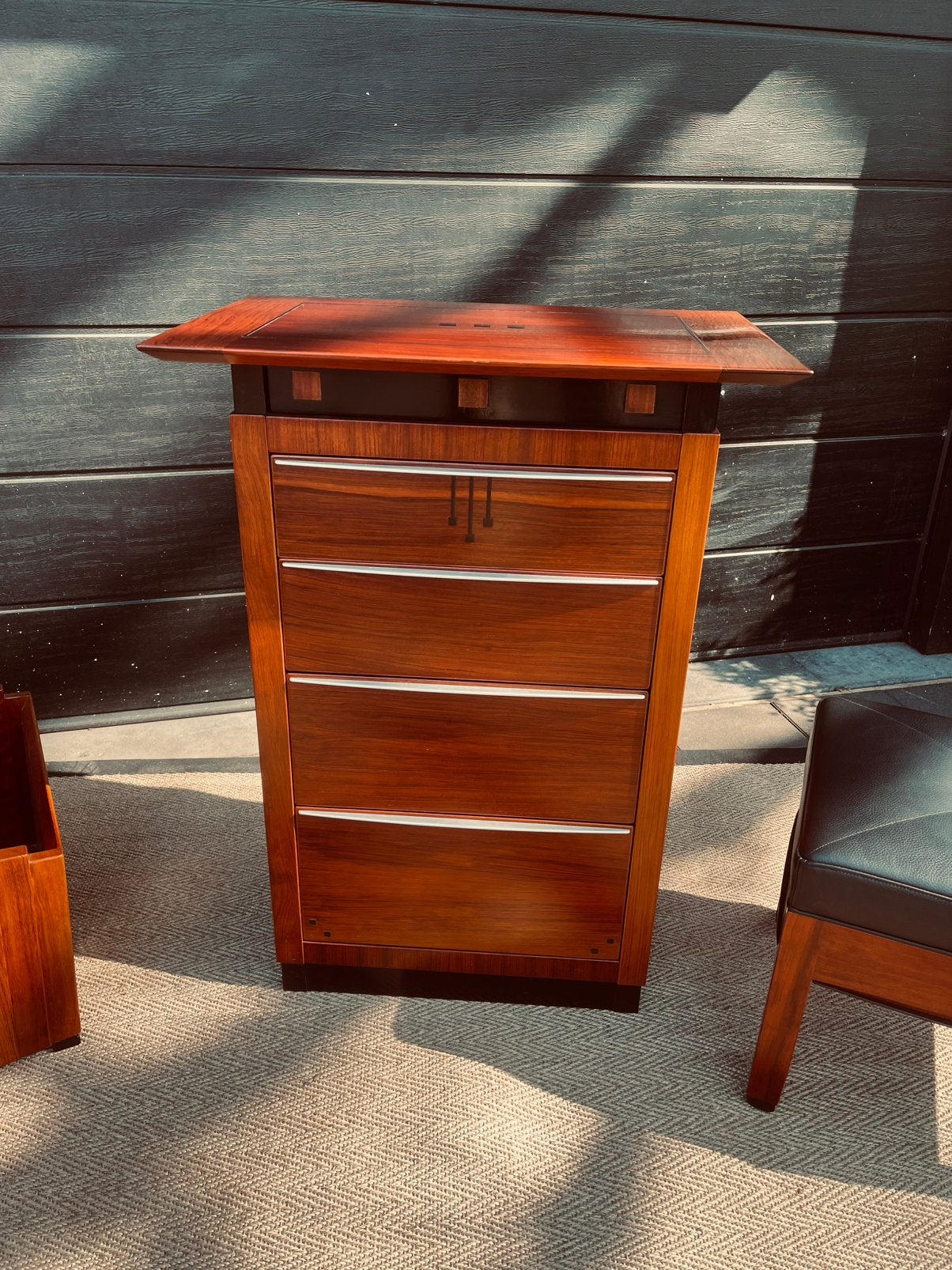 Schuitema decoforma Hocker, Ladekast en Lectuurbak.Artdeco, Antiek en Kunst, Ophalen