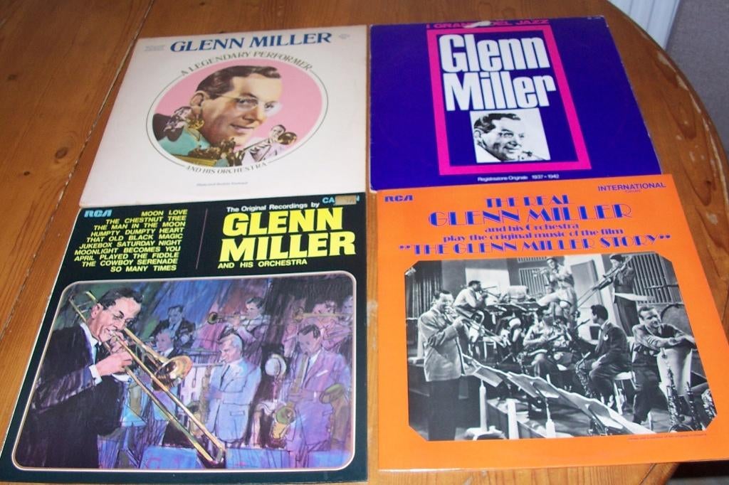 glenn miller 8 lp's, Gebruikt, Ophalen of Verzenden, 1940 tot 1960, 12 inch