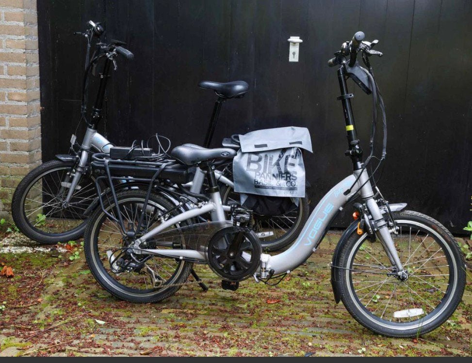 Elektrische vouwfiets (-en) Vogue Easy city bikes 2 stuks, Fietsen en Brommers, Fietsen | Vouwfietsen, Gebruikt, Velgrem, Versnellingen