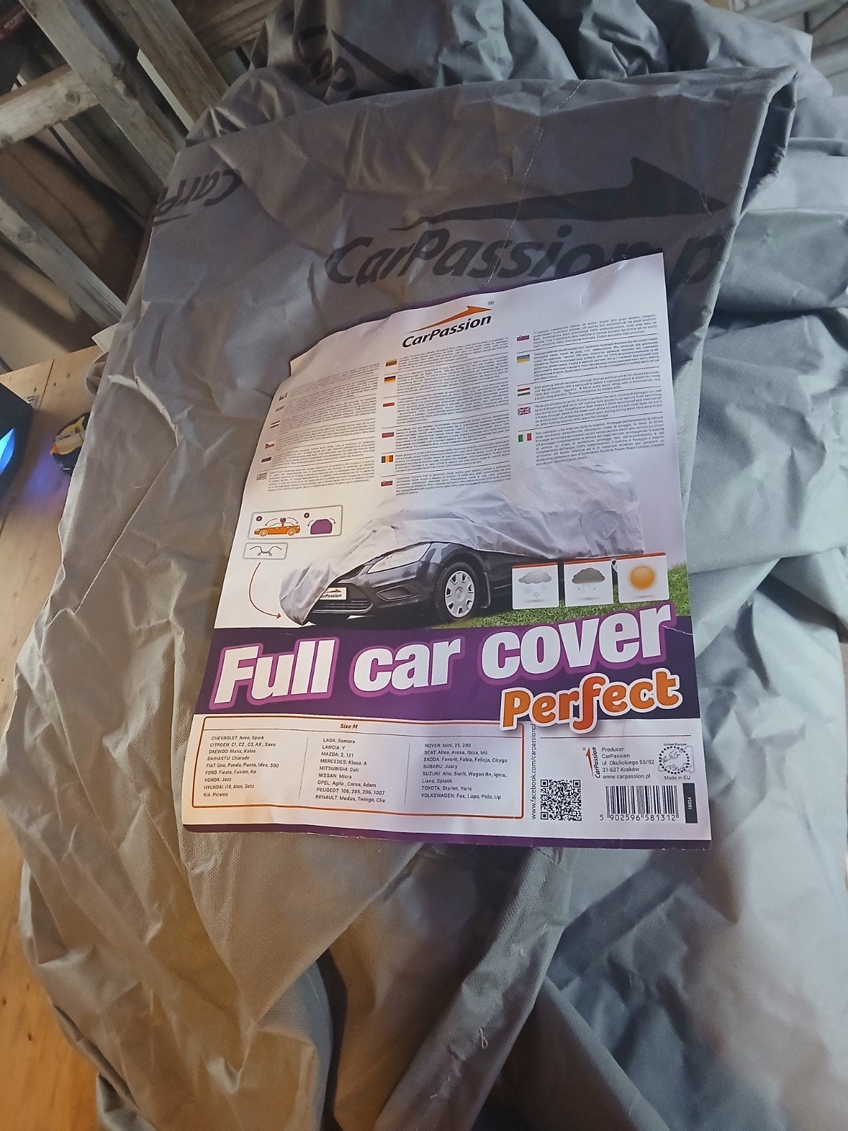 CarPassion Autohoes Maat M - Waterdicht & Vorstbestendig, Ophalen of Verzenden, Nieuw, Universeel