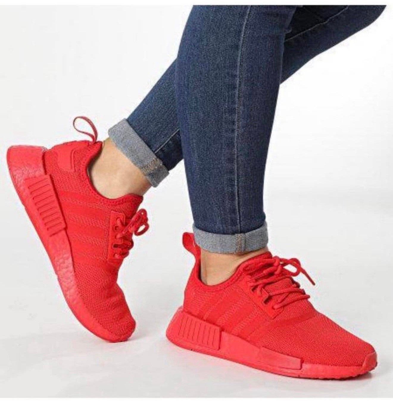 Adidas NMD_R1 Primeblue Rood Triple Red Men's GX7605 46 2/3, P, Overige kleuren, P, P