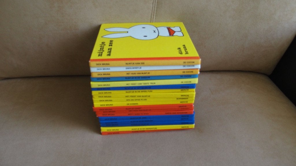 17x Dick Bruna, Ophalen of Verzenden, Zo goed als nieuw, Dick Bruna, 1 tot 2 jaar