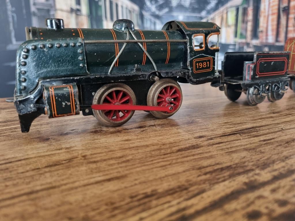 Vintage KBN Locomotief, Wisselstroom, Gebruikt, Locomotief, Ophalen of Verzenden