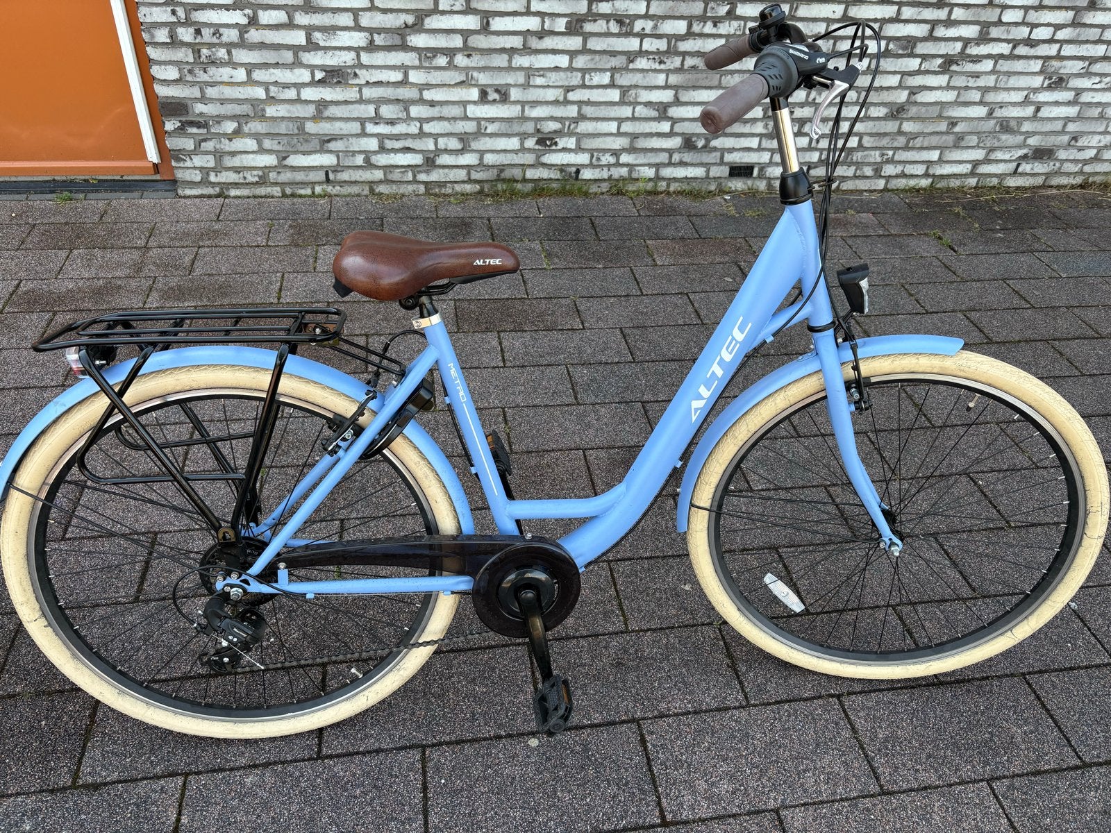 Altec Metro Plus Damesfiets 28 inch - Zo goed als nieuw, Velgrem, Versnellingen, Zo goed als nieuw, 50 tot 53 cm