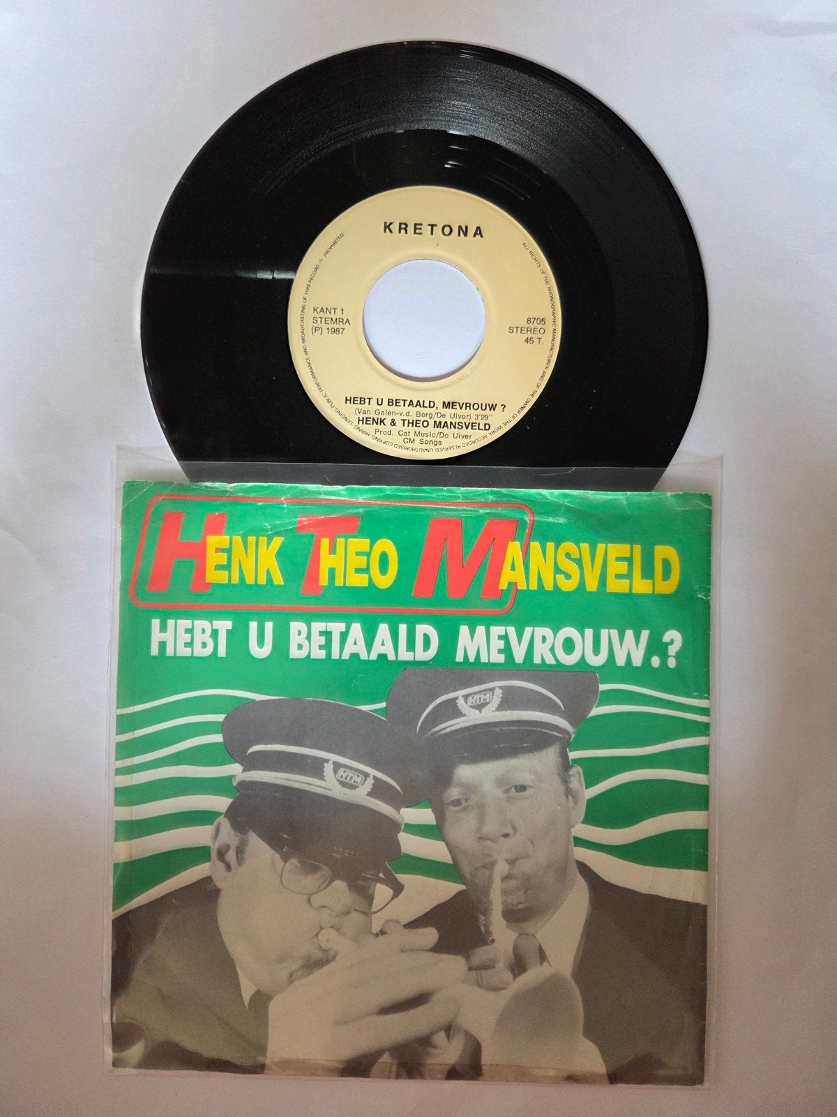 Henk Theo Mansveld - Hebt u betaald mevrouw ?, Gebruikt, 7 inch, Single, Ophalen of Verzenden