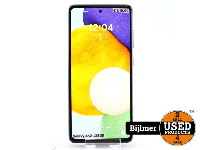 Samsung Galaxy A52 128GB Zwart, Samsung, Zo goed als nieuw, Support@Samsung.com, 129, Samsung-ro, Yeongtong-gu
Suwon-si, Gyeonggi-do 16677
South Korea