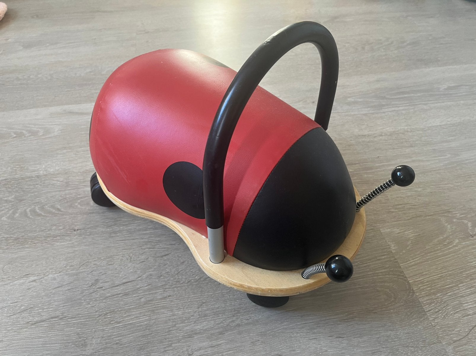 Wheelybug, Ophalen, Gebruikt