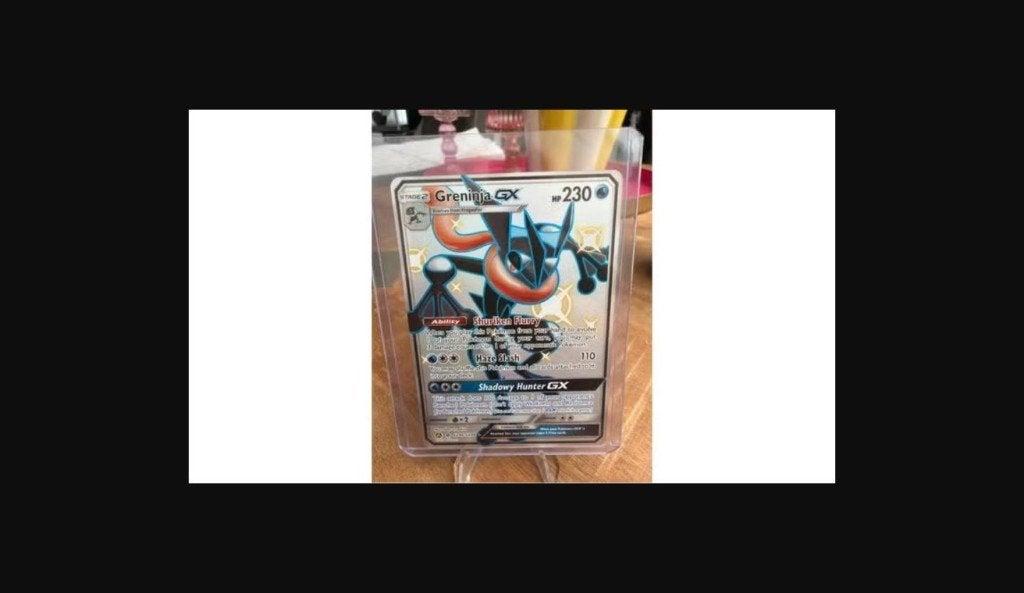Greninja GX – Shiny Vault – Hidden Fates, Hobby en Vrije tijd, Verzamelkaartspellen | Pokémon, Ophalen of Verzenden, Zo goed als nieuw