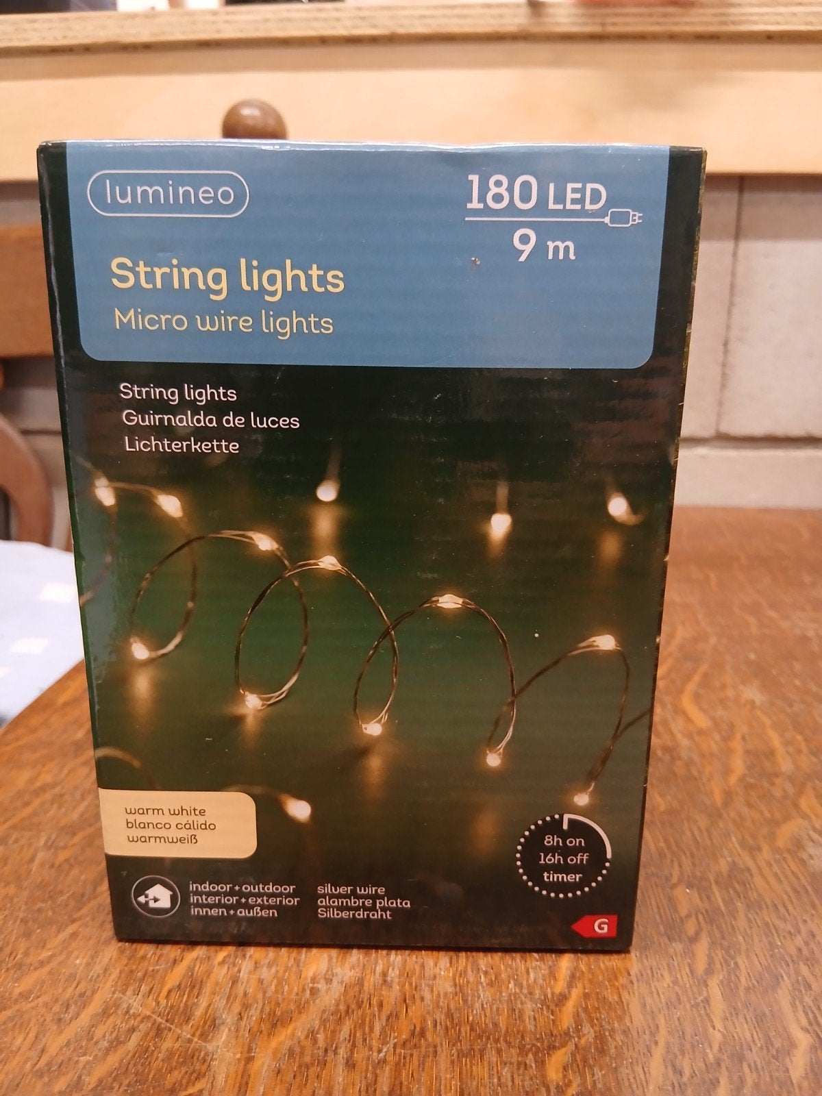 kerstverlichting 180 led, Ophalen of Verzenden, Zo goed als nieuw